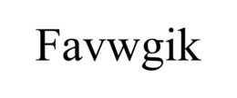FAVWGIK trademark