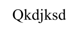 QKDJKSD trademark