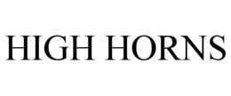 HIGH HORNS trademark