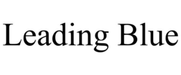 LEADING BLUE trademark