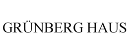 GRÜNBERG HAUS trademark