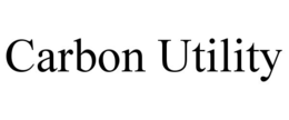 CARBON UTILITY trademark