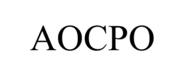 AOCPO trademark