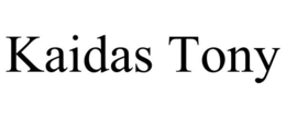 KAIDAS TONY trademark