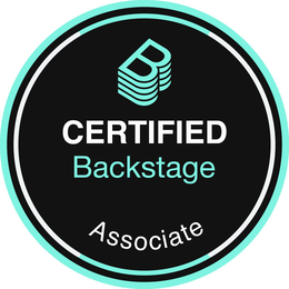 B CERTIFIED BACKSTAGE ASSOCIATE trademark