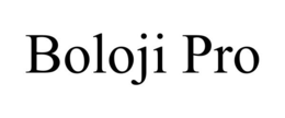 BOLOJI PRO trademark