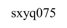 SXYQ075 trademark