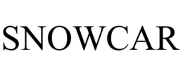 SNOWCAR trademark