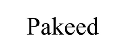PAKEED trademark