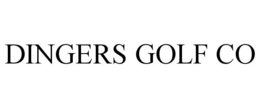 DINGERS GOLF CO trademark
