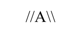 //A\\ trademark