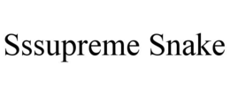 SSSUPREME SNAKE trademark