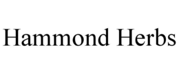 HAMMOND HERBS trademark
