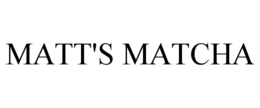 MATT'S MATCHA trademark
