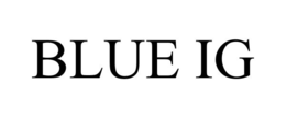 BLUE IG trademark