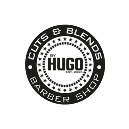 · CUTS & BLENDS · BY HUGO EST. 2024 BARBER SHOP trademark