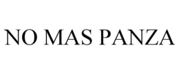 NO MAS PANZA trademark