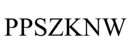 PPSZKNW trademark