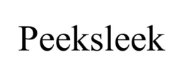 PEEKSLEEK trademark