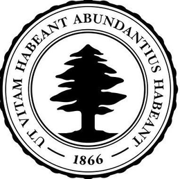 1866 UT VITAM HABEANT ABUNDANTIUS HABEANT trademark