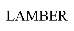 LAMBER trademark