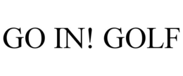 GO IN! GOLF trademark