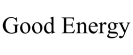 GOOD ENERGY trademark
