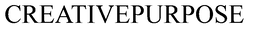 CREATIVEPURPOSE trademark