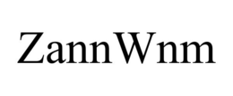 ZANNWNM trademark