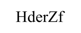HDERZF trademark