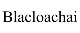 BLACLOACHAI trademark
