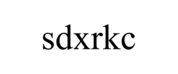 SDXRKC trademark