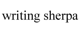 WRITING SHERPA trademark