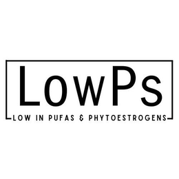 LOW PS LOW IN PUFAS & PHYTOESTROGENS trademark