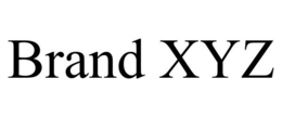 BRAND XYZ trademark