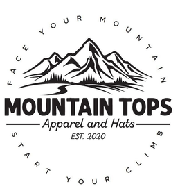 MOUNTAIN TOPS APPAREL AND HATS EST. 2020 FACE YOUR MOUNTAIN START YOUR CLIMB trademark