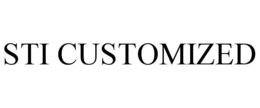 STI CUSTOMIZED trademark