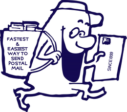 FASTEST & EASIEST WAY TO SEND POSTAL MAIL SINCE 1999 trademark