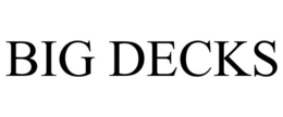 BIG DECKS trademark