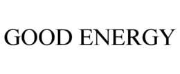 GOOD ENERGY trademark
