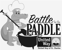 BATTLE FOR THE PADDLE UNITED WAY UNITED WAY OF ST. CHARLES trademark