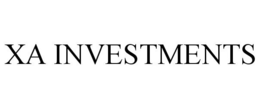 XA INVESTMENTS trademark