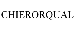 CHIERORQUAL trademark