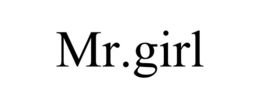 MR.GIRL trademark