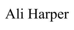 ALI HARPER trademark