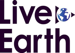 LIVE EARTH trademark