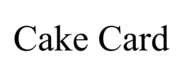 CAKE CARD trademark