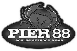 PIER 88 BOILING SEAFOOD & BAR trademark