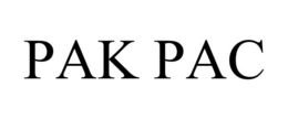 PAK PAC trademark