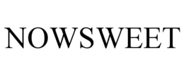 NOWSWEET trademark